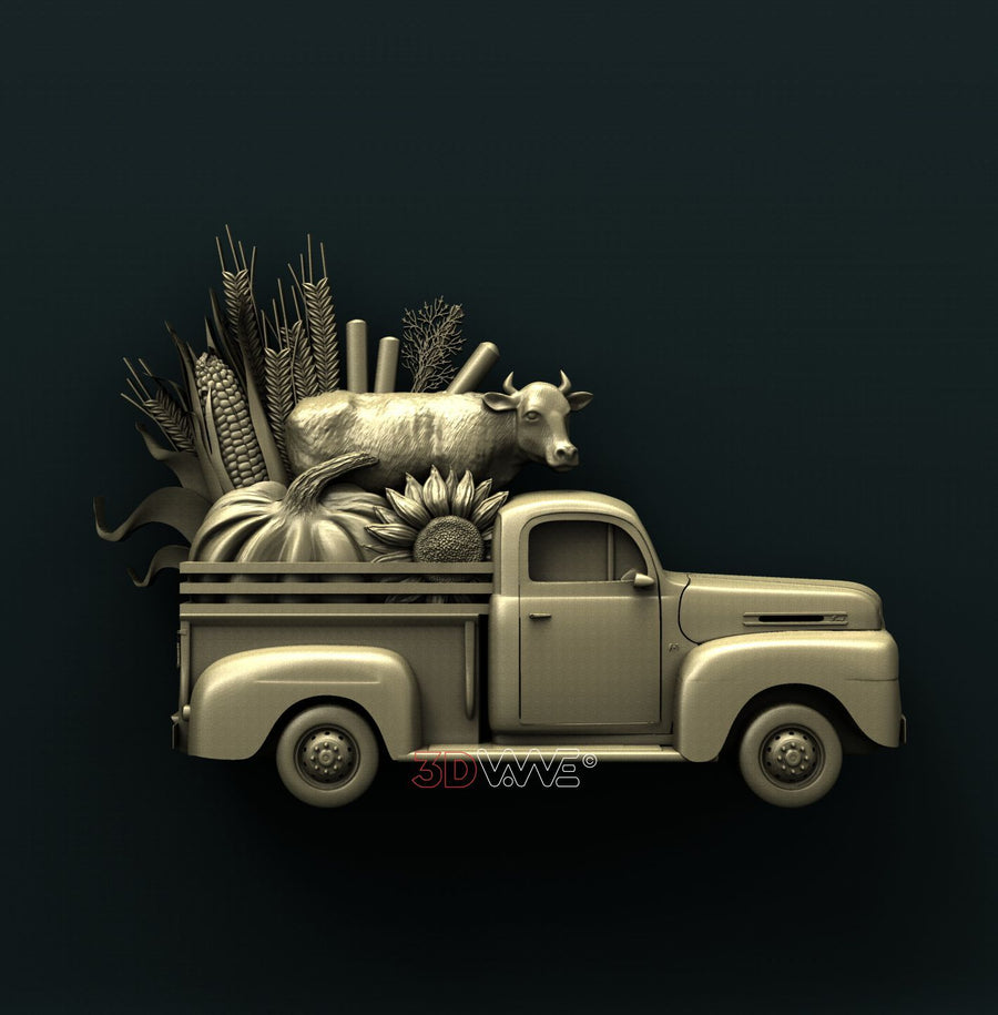 FARM SIGN 3D STL 3DWave