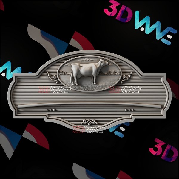 FARM WELCOME SIGN 3d stl 3DWave.us