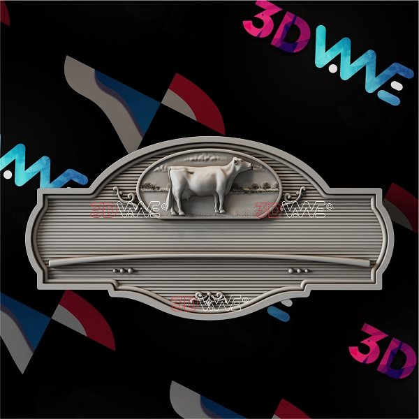 FARM WELCOME SIGN 3d stl 3DWave.us