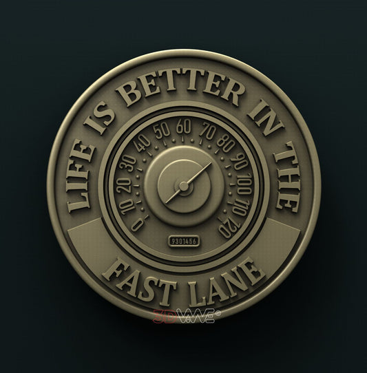 FAST LANE 3D STL 3DWave