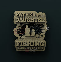 Thumbnail for FATHER AND DAUGHTER 3D STL 3DWave