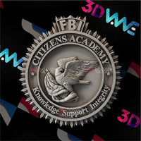 Thumbnail for FBI ACADEMY 3d stl 3DWave.us