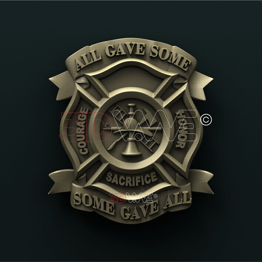 FIREFIGHTER 3D STL 3DWave