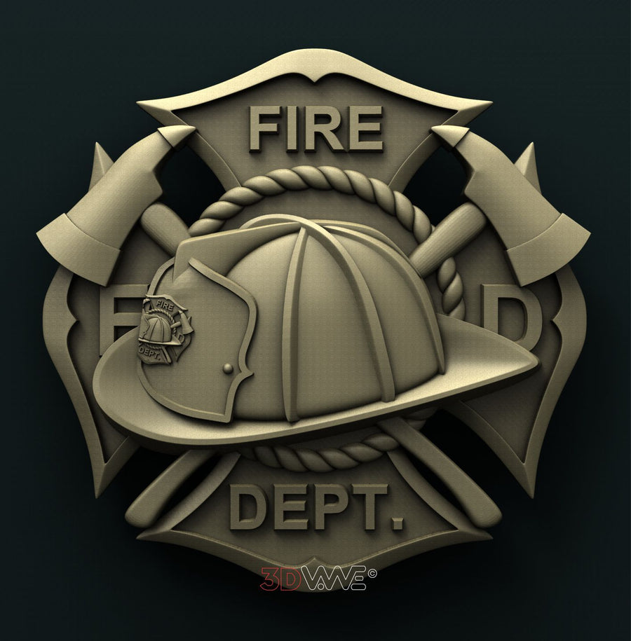 FIREFIGHTER 3D STL 3DWave