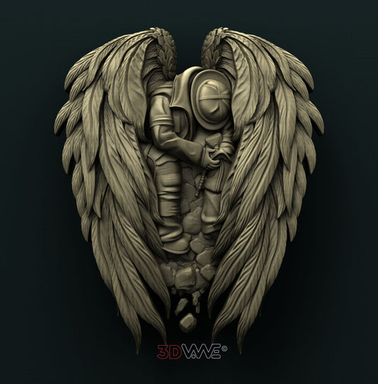 FIREFIGHTER 3D STL 3DWave