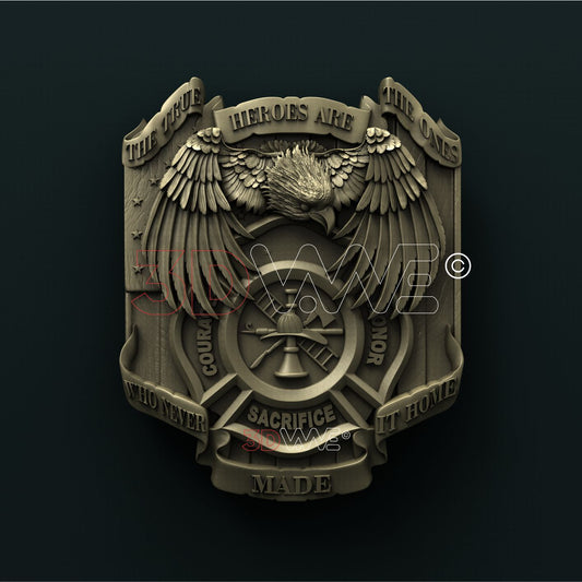 FIREFIGHTER 3D STL 3DWave