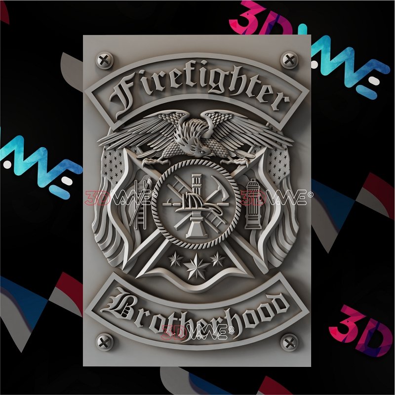 FIREFIGHTER BROTHERHOOD 3d stl 3DWave.us