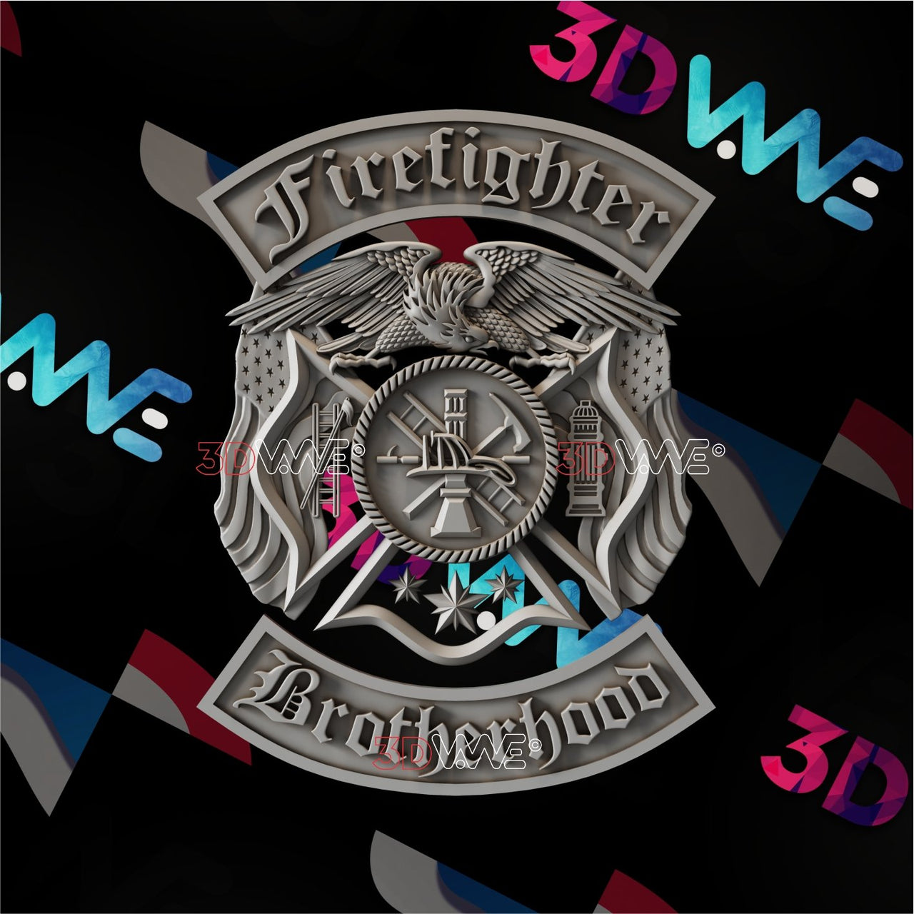 FIREFIGHTER BROTHERHOOD 3d stl 3DWave.us