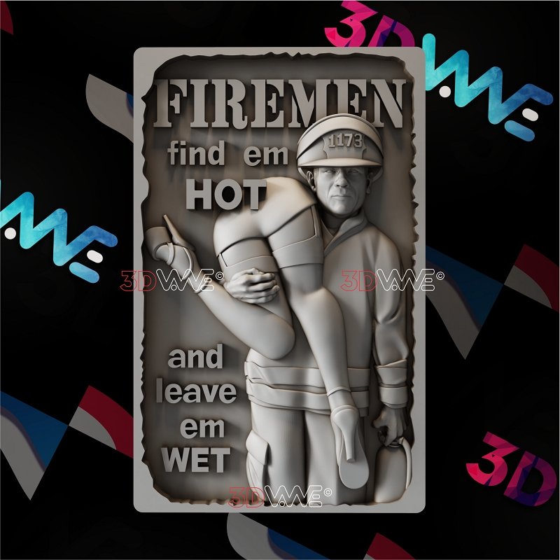 FIREMAN 3d stl 3DWave.us