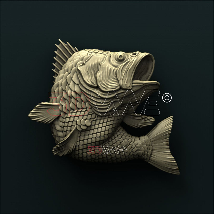 FISH 3D STL 3DWave