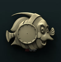 Thumbnail for FISH CLOCK 3D STL 3DWave