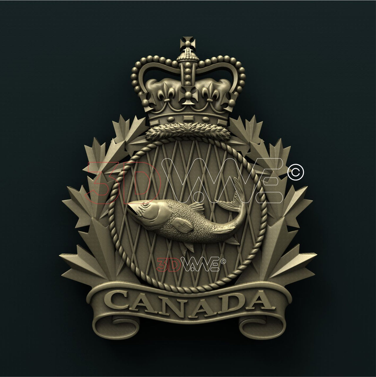FISHERIES AND OCEANS CANADA, CONSERVATION AND PROTECTION 3D STL 3DWave