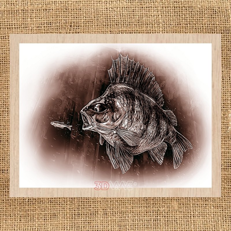 FISHES pyroprinter and laser-ready file 3DWave.us