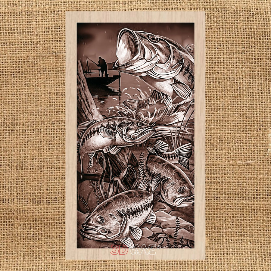 FISHES pyroprinter & laser-ready files 3DWave.us