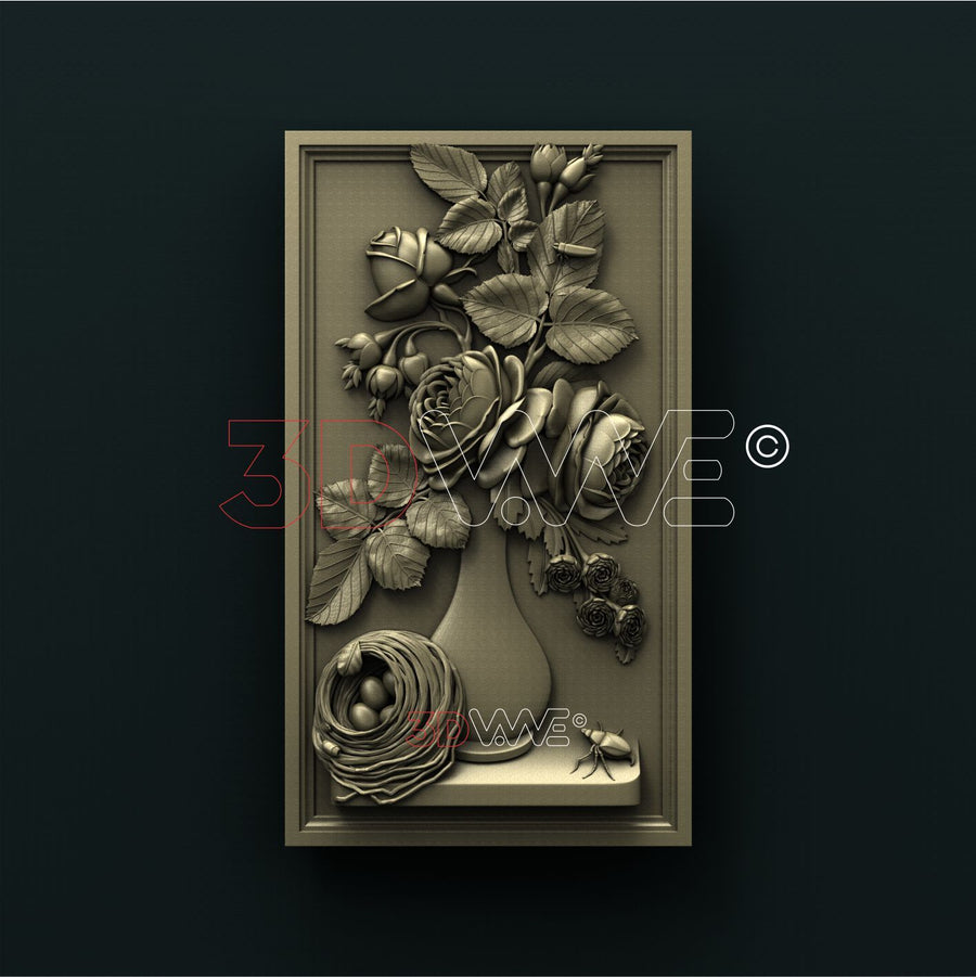 FLOWERS 3D STL 3DWave