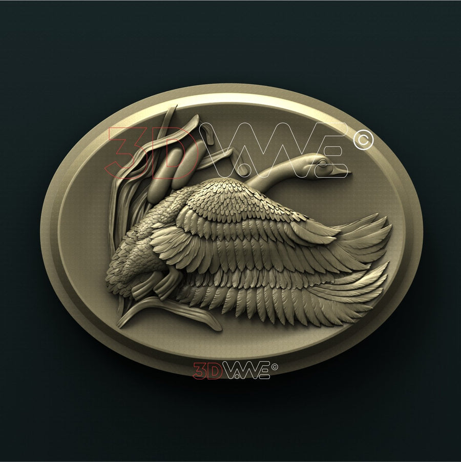 FLYING DUCK 3D STL 3DWave