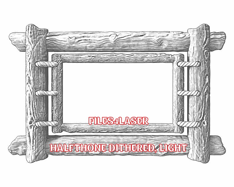 Frame 3d illusion & laser-ready files - 3DWave.us