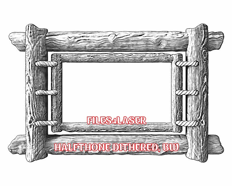 Frame 3d illusion & laser-ready files - 3DWave.us