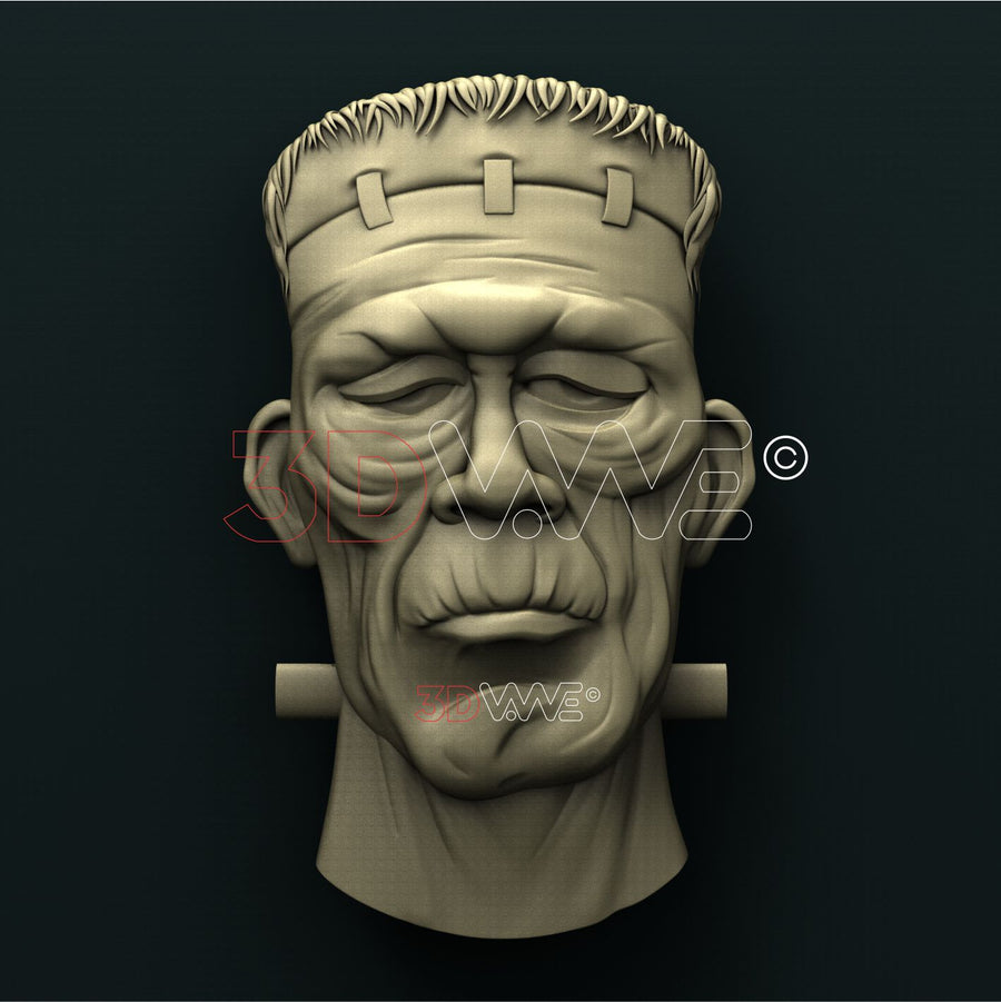 FRANKENSTEIN 3D STL 3DWave