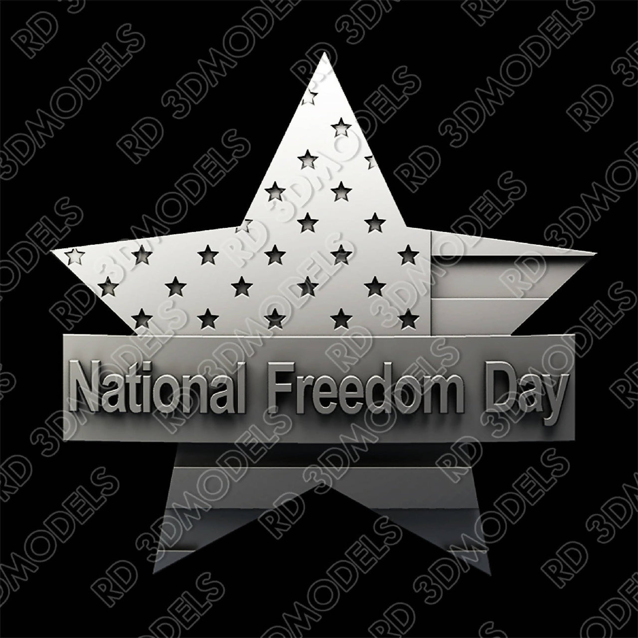 Freedom day 1 3d stl Robert