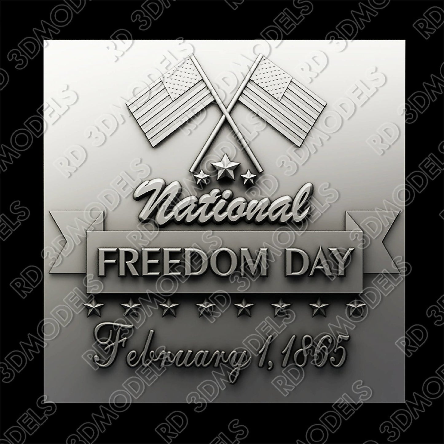 Freedom day 2 3d stl Robert