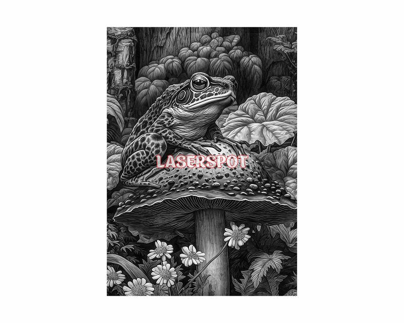 Frog 3d illusion & laser-ready files - 3DWave.us