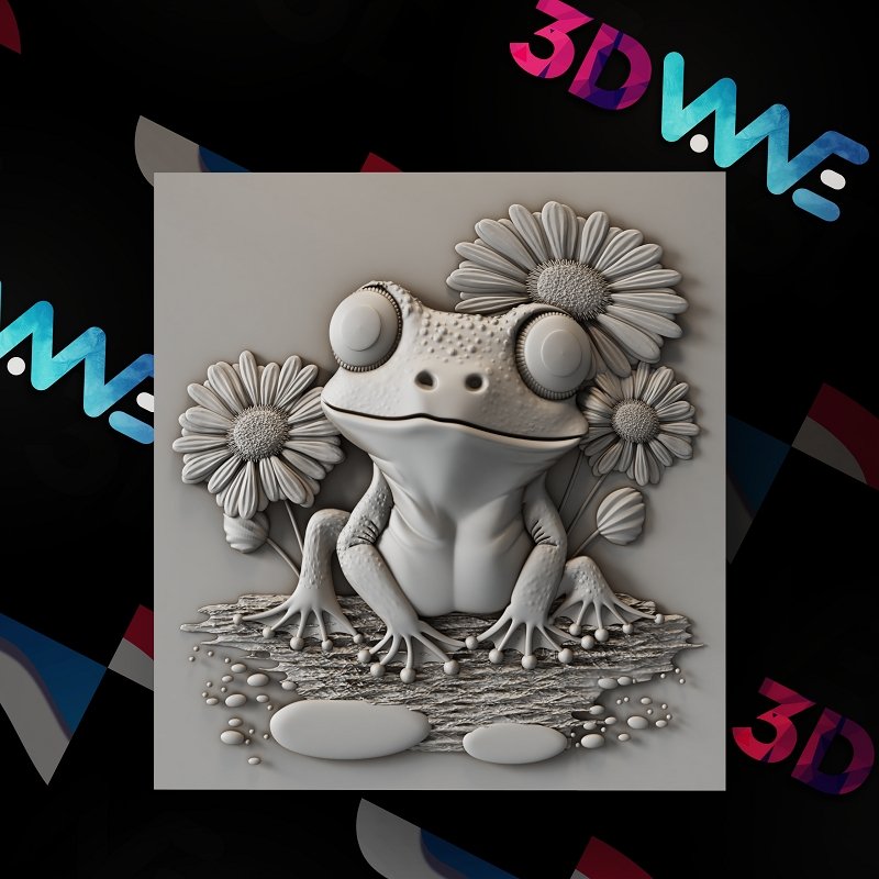 FROG 3d stl - 3DWave.us