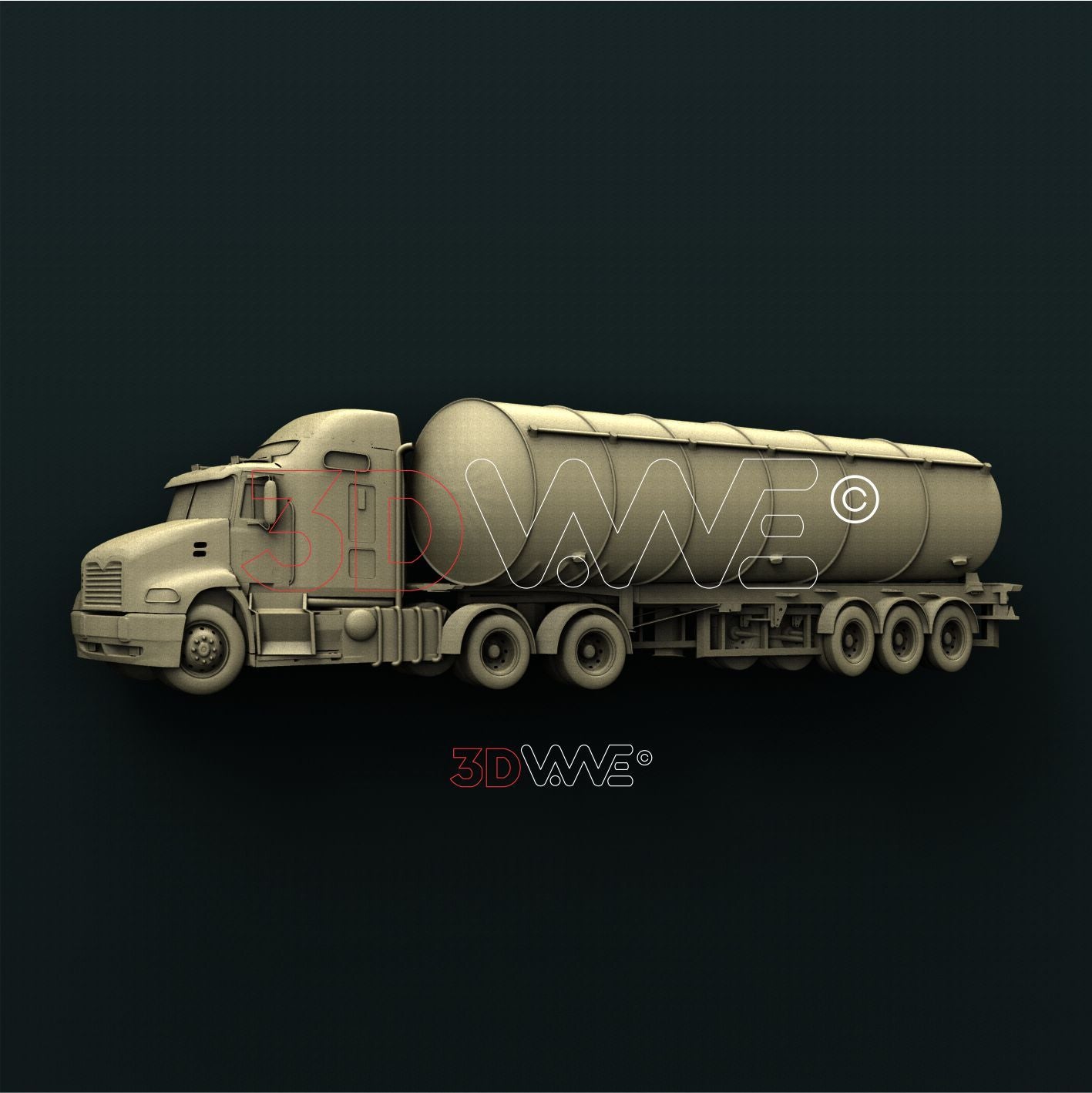 FUEL TANK 3D STL 3DWave