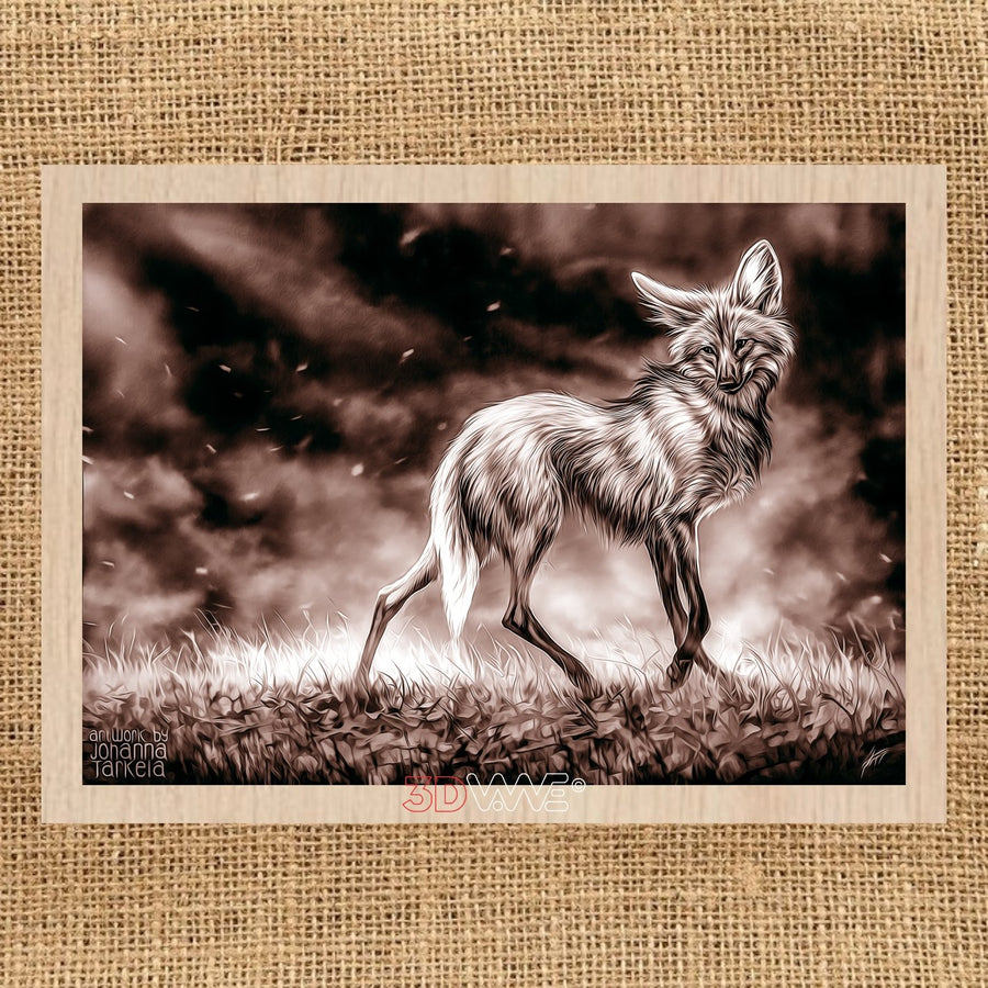 FUNNY FOX pyroprinter & laser-ready files 3DWave.us