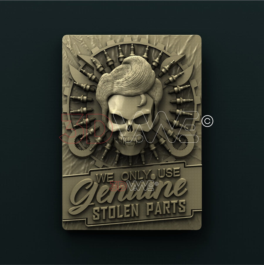 FUNNY GARAGE SIGN 3D STL 3DWave