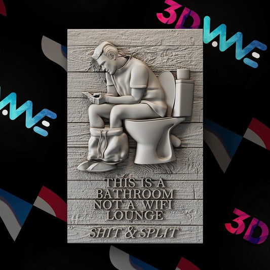 FUNNY SIGN 3d stl - 3DWave.us