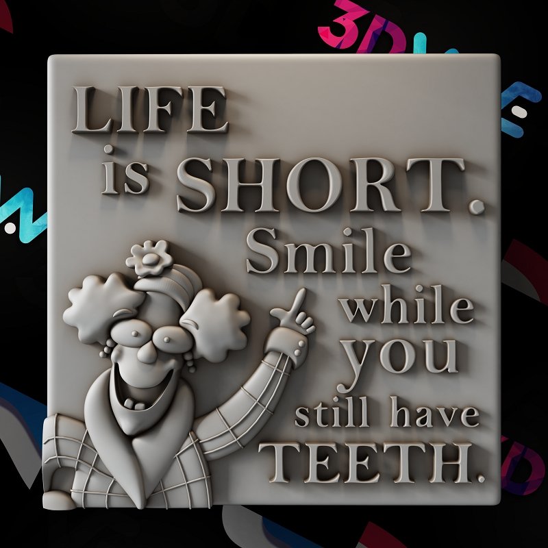 Funny sign 3d stl - 3DWave.us