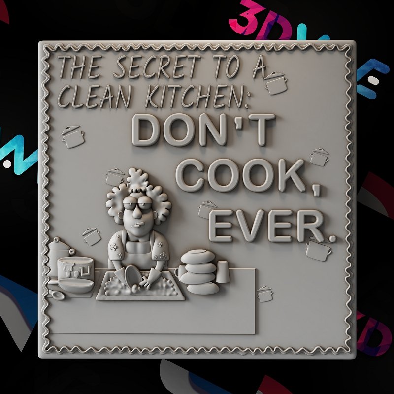 FUNNY SIGN 3d stl - 3DWave.us