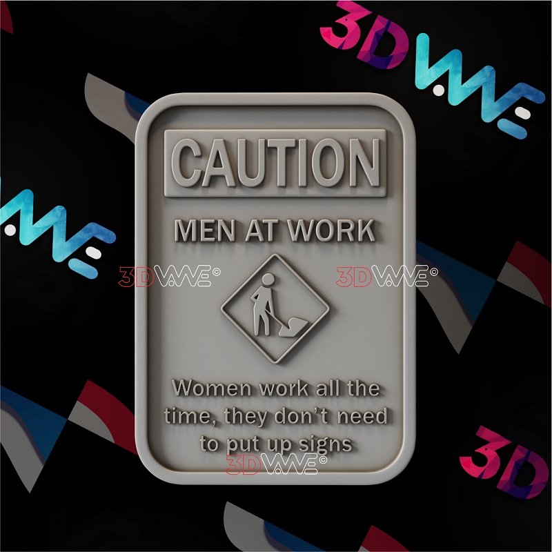 FUNNY SIGN 3d stl 3DWave.us