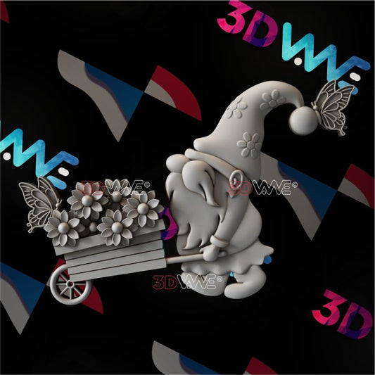 GARDEN GNOME 3d stl 3DWave.us