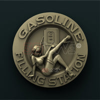 Thumbnail for GASOLINE. FILLING STATION 3D STL 3DWave
