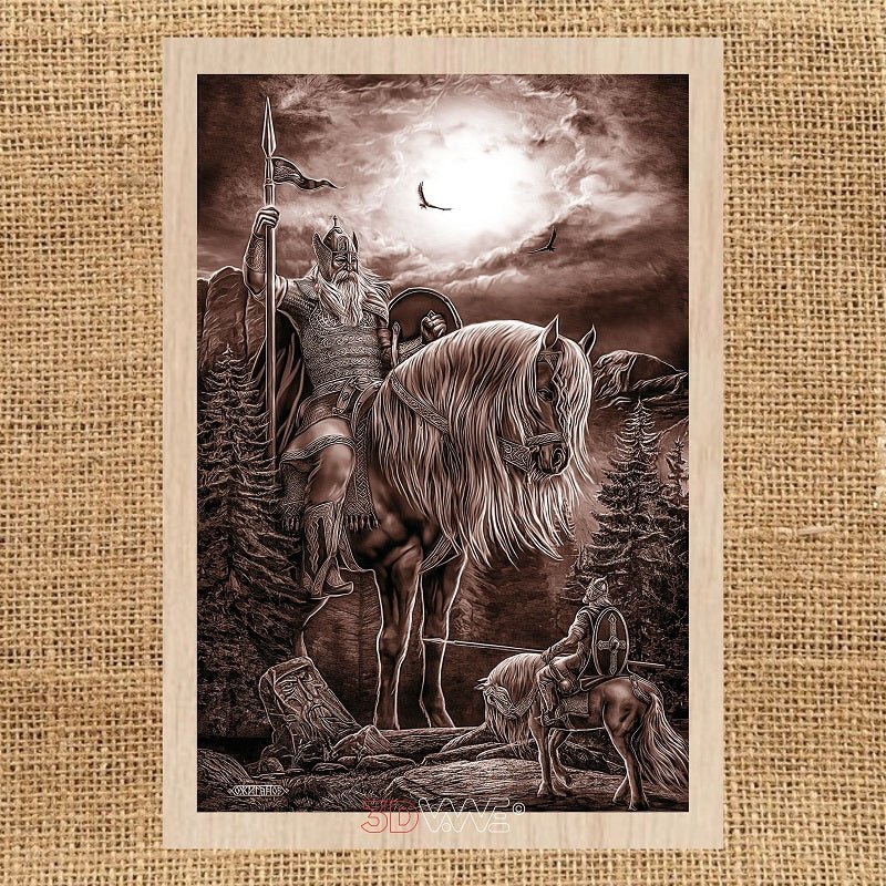 GIANT AND VIKING pyroprinter and laser-ready file 3DWave.us