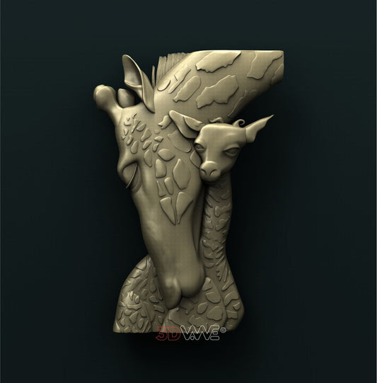 GIRAFFE 3D STL 3DWave