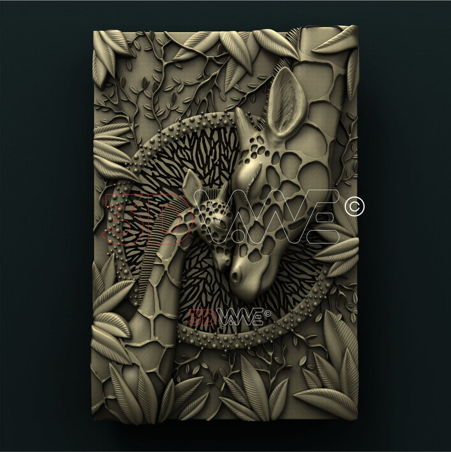 GIRAFFES 3D STL 3DWave