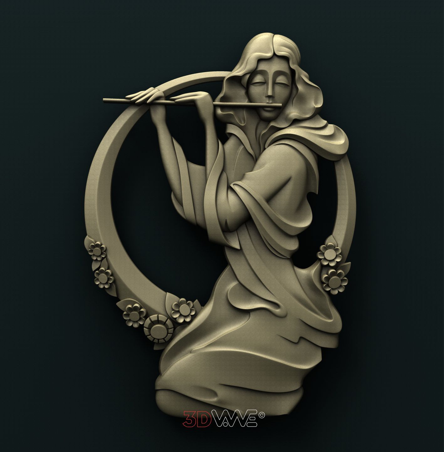 GIRL WITH FISTULA 3D STL 3DWave