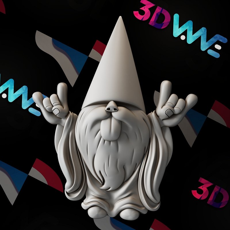 GNOME 3d stl - 3DWave.us