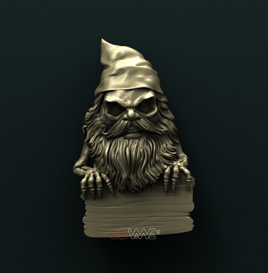 GNOME WELCOME SIGN 3D STL 3DWave