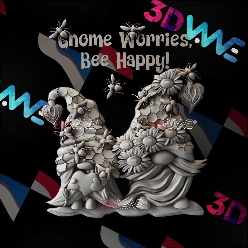 GNOME WORRIES 3d stl 3DWave.us