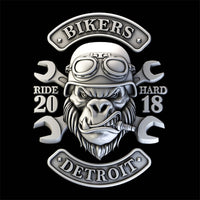 Thumbnail for Gorilla Biker 3d stl Robert