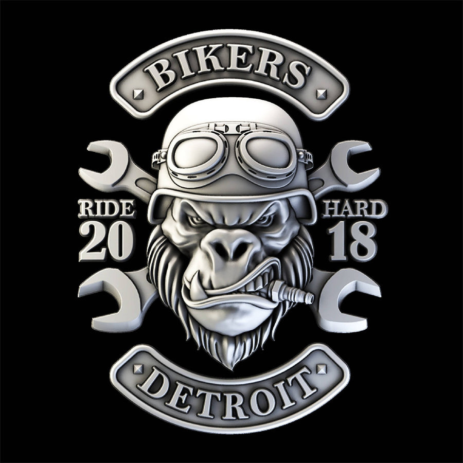 Gorilla Biker 3d stl Robert