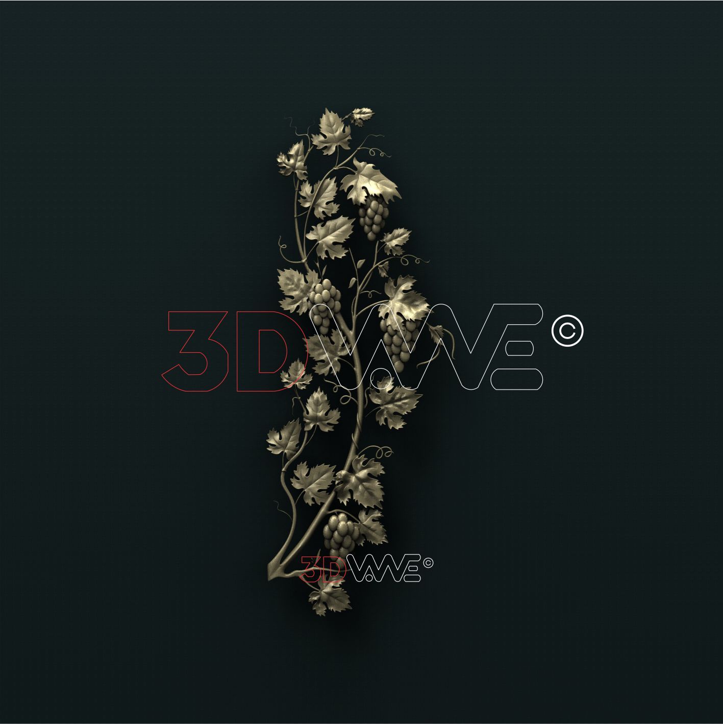 GRAPE 3D STL 3DWave