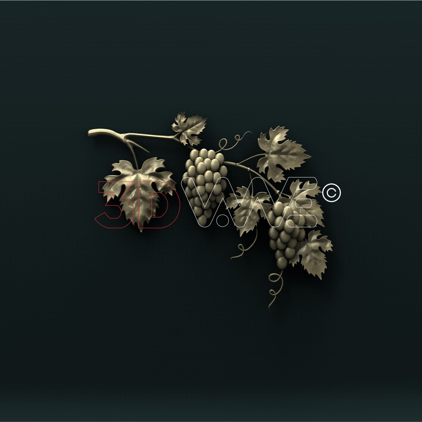 GRAPE 3D STL - - 3DWave.us
