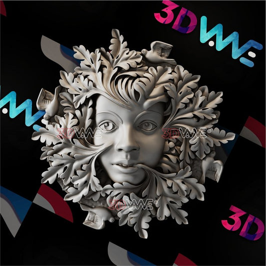 GREENGIRL 3d stl 3DWave.us