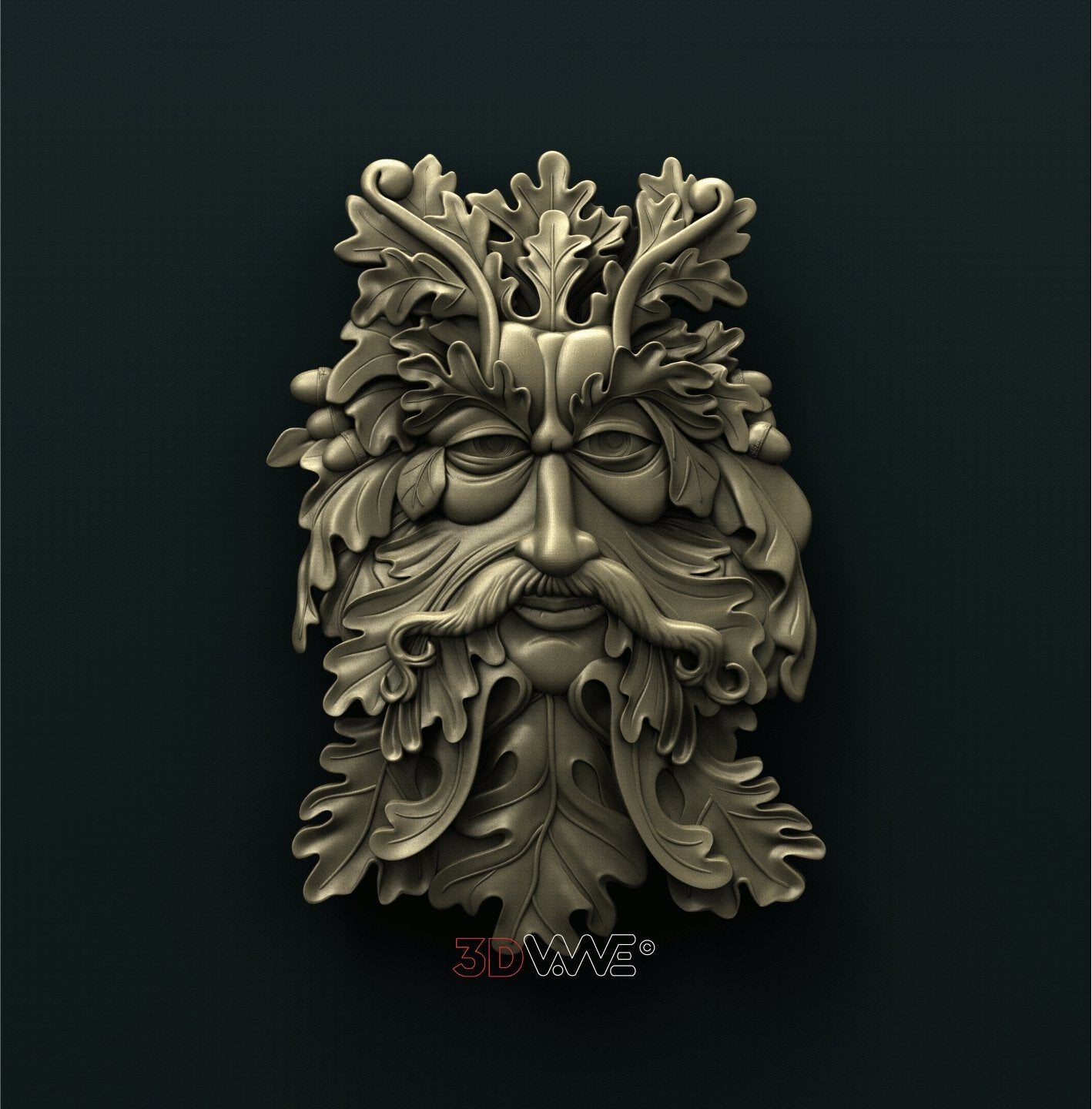 GREENMAN 3D STL 3DWave