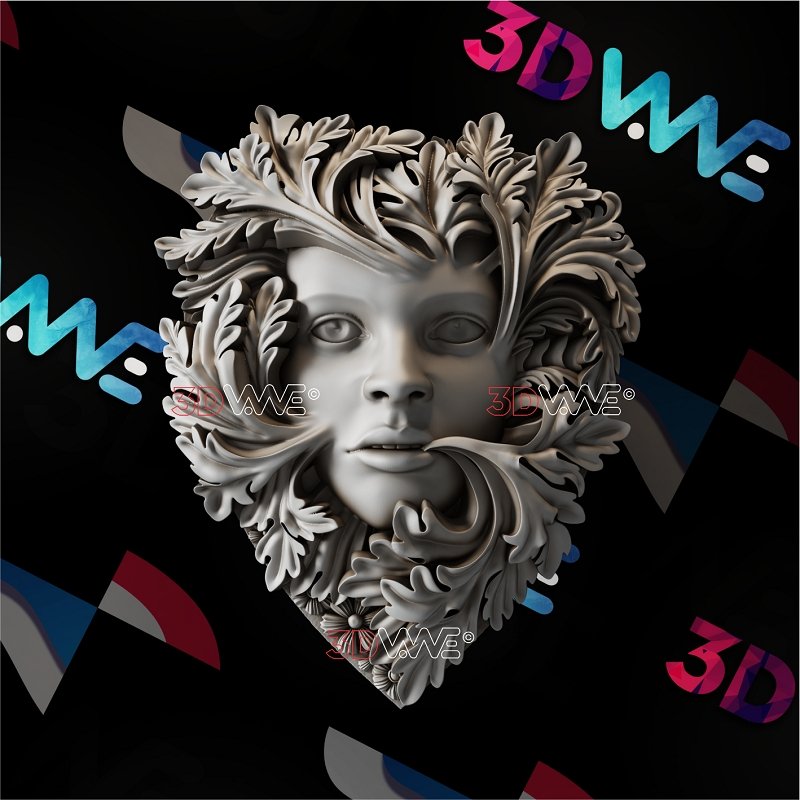 GREENWOMAN 3d stl 3DWave.us